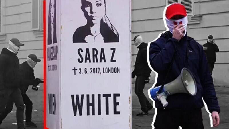 Активисты White Lives Matter создали импровизированный мемориал