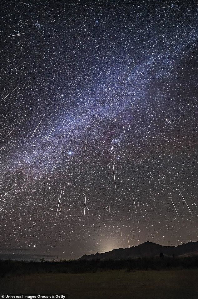 На выходных на Землю прольется метеорный поток Геминиды