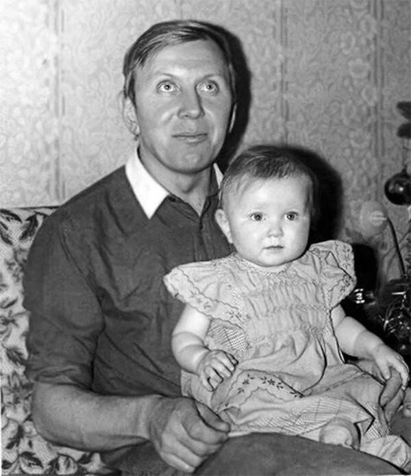 Юрий Чернов с дочерью Ярославой.