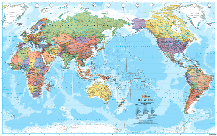 Японская карта мира