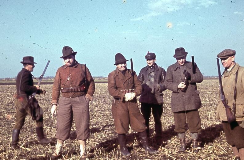 Венгрия, охотники, 1940: