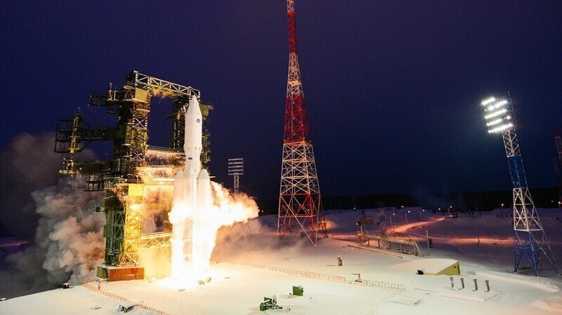 С космодрома Плесецк запустили ракету "Ангара-А5"