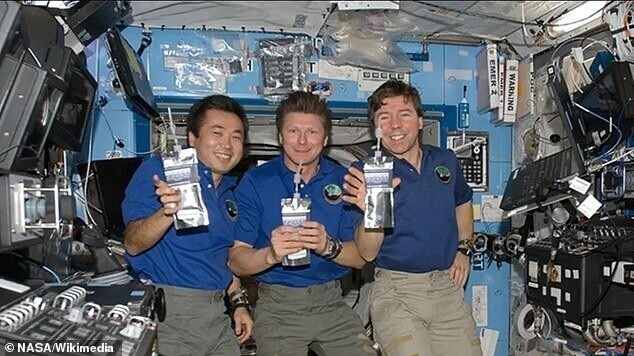 Российские космонавты - чемпионы по обходу запрета на алкоголь в космосе
