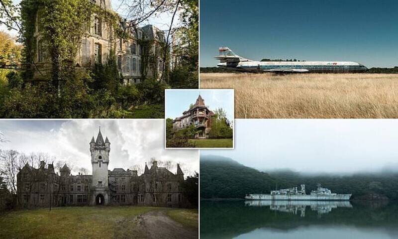 Разрушенные замки и военный корабль-призрак: завораживающая красота заброшенных мест