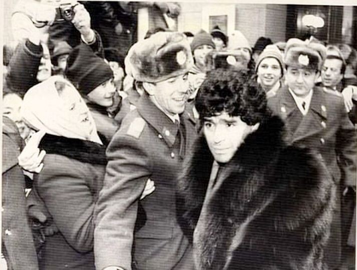 Диего Марадона в СССР, 1990 Г.