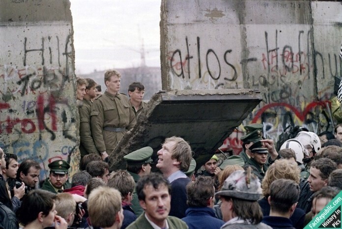 Падение Берлинской стены, ноябрь 1989г.