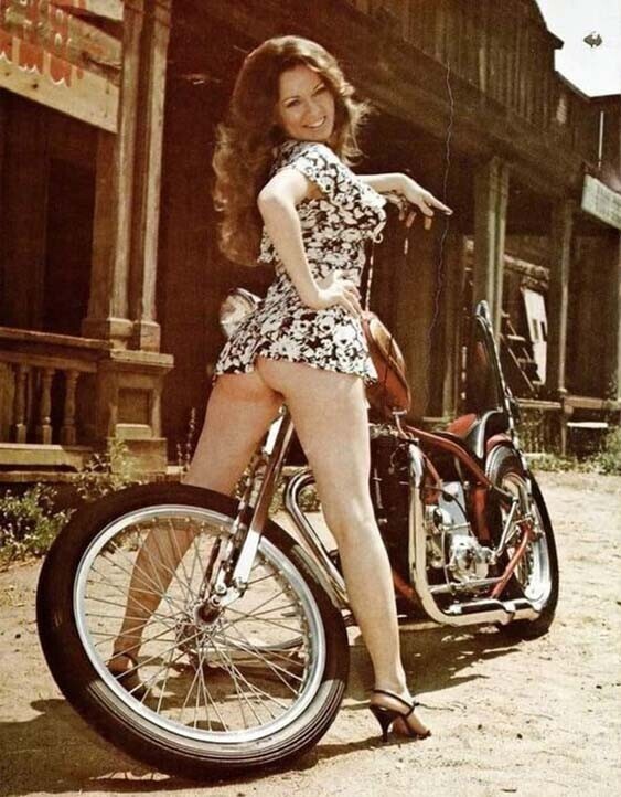 Американская модель Барби Бентон. 1970-е.