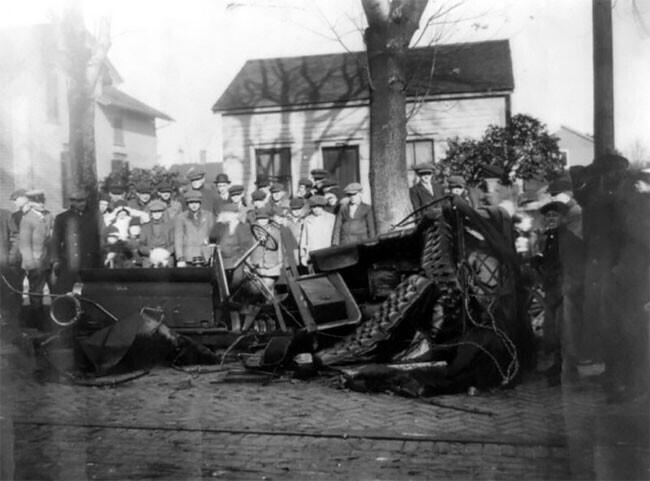 Автокатастрофа, 1913 год