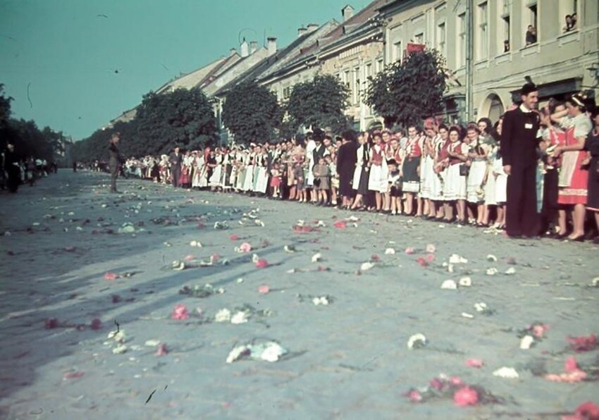 20 век в цвете. 1940 г. Краски войны 80 лет назад