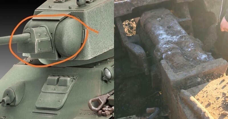 Жители Ростовской области сдали на металлолом части танка Т-34 времен Великой Отечественной войны