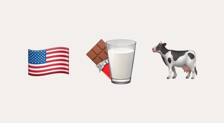 7% взрослых американцев верят, что шоколадное молоко дают черные коровы