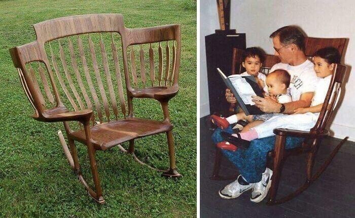 Кресло, незаменимое для семьи с детьми