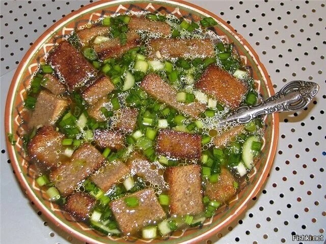 Тюря на квасе