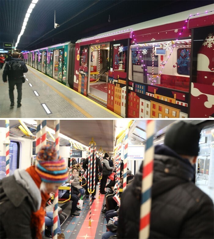 Варшавское метро подготовилось к праздникам