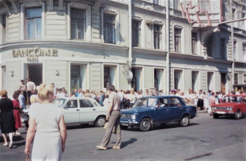 Прогулка по Ленинграду 1991 года (смотрим старые фото и вспоминаем последний год Ленинграда)