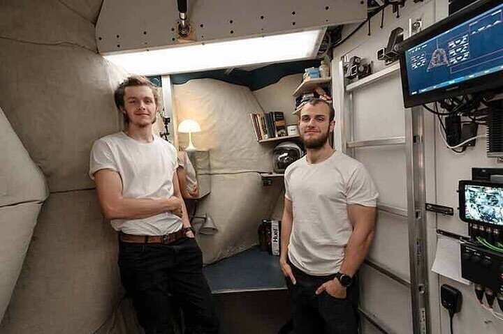 Датские конструкторы прожили два месяца в прототипе лунного жилья