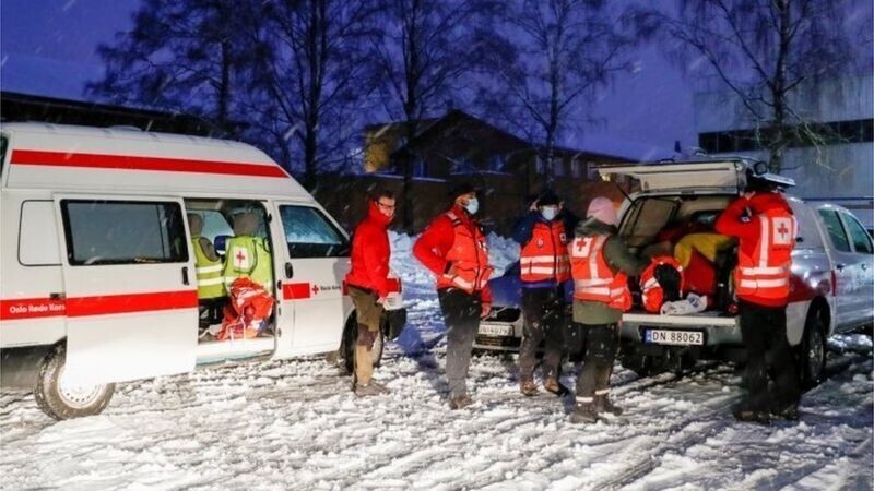 Оползень в Норвегии: спасатели пытаются разыскать пропавших без вести