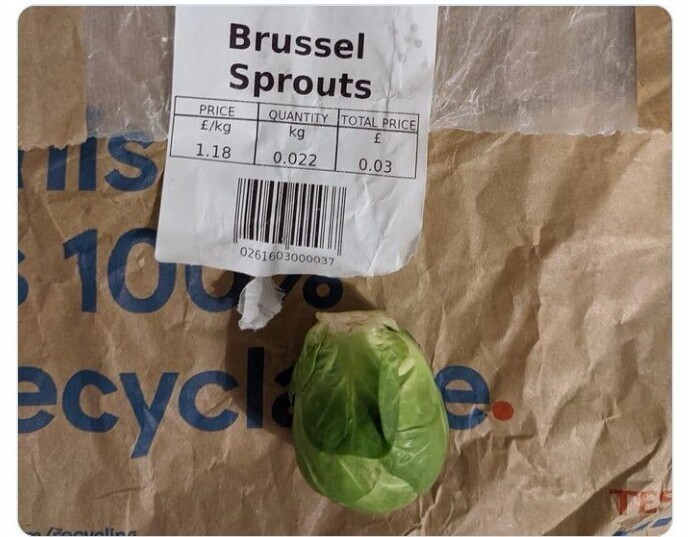 2Мы поздно узнали, что брюссельскую капусту в онлайн-доставке ближайшего супермаркета измеряют не килограммами и не пакетами, а штуками"