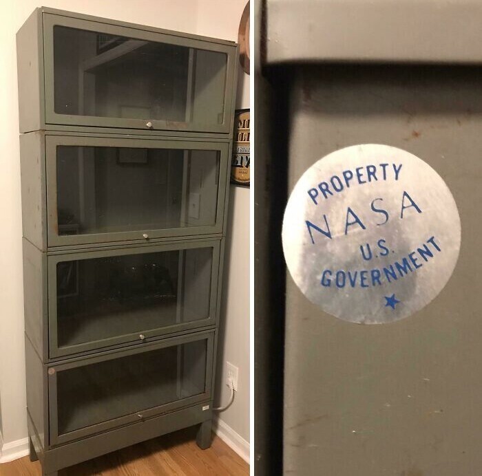 "А я нашел на барахолке шкаф, когда-то принадлежавший NASA"