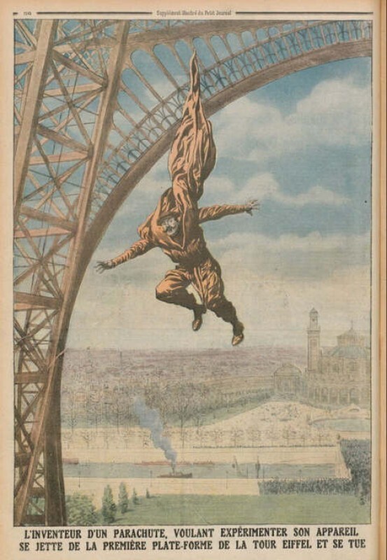 Смертельный прыжок Франца Райхельта с Эйфелевой башни