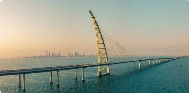 29. Один из самых длинных мостов в мире находится в Кувейте
