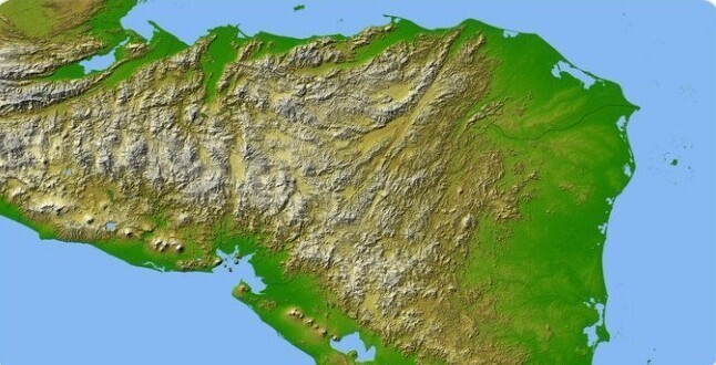 24. Почти всю территорию Гондураса занимают горы