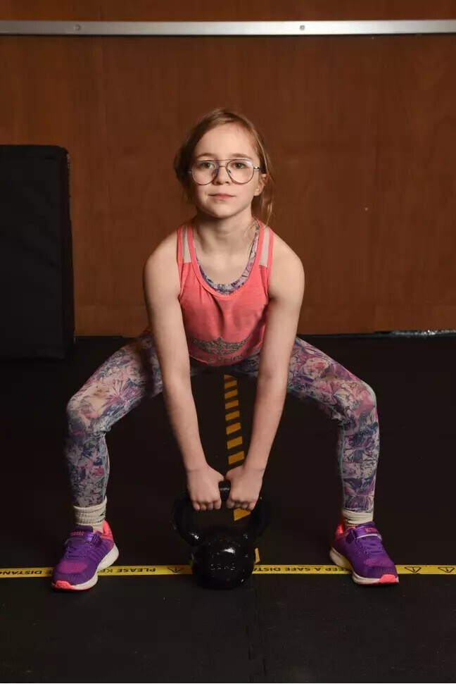 10-летняя бодибилдерша собирается открыть собственный тренажерный зал