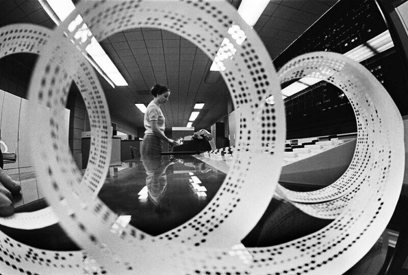 «Вычислительный центр», фото Владимира Лагранжа. Ленинград, 1970-е гг.