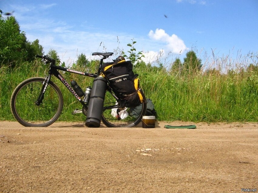 Фотки с моего первого одиночного велопохода по Тверской области