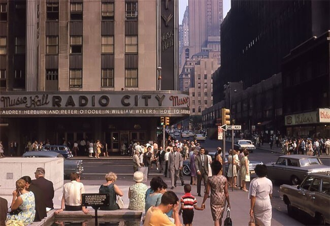 Концертный зал Radio City, Нью-Йорк, 1966 год