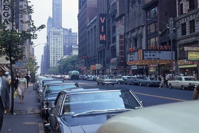 42-я улица, Нью-Йорк, 1966 год