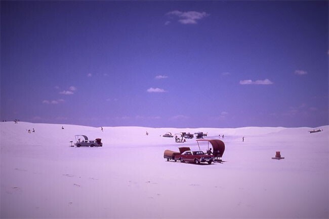Белые пески (White Sands), Нью-Мексико, 1967 год