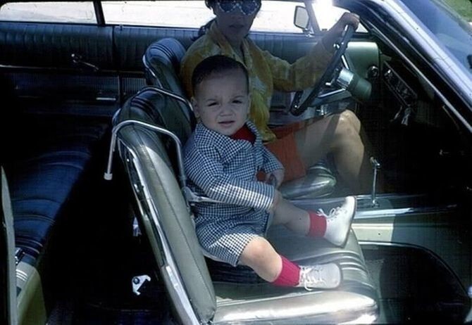 Детские автокресла в середине в 1960-х, которые вряд ли защитили бы ребенка