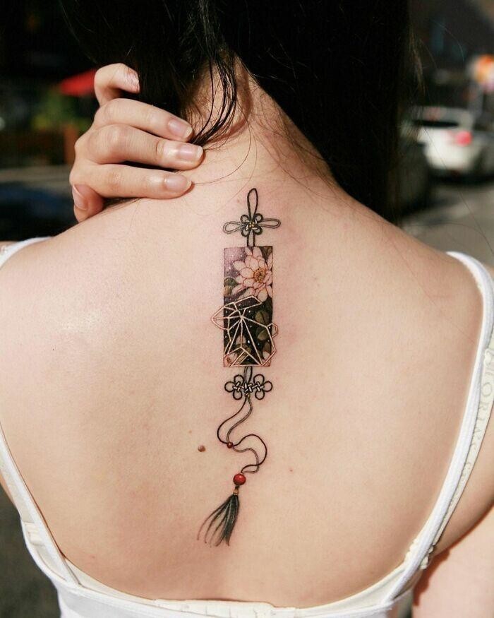 Изящные работы корейской татуировщицы