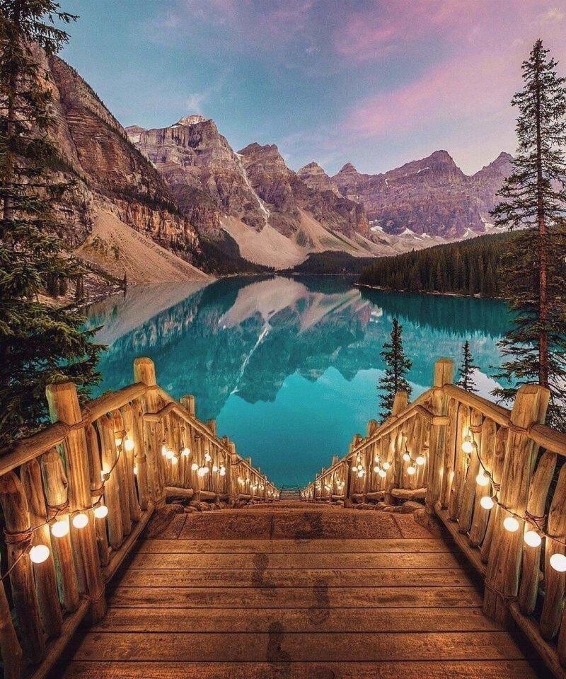 Озеро Морейн, Канада