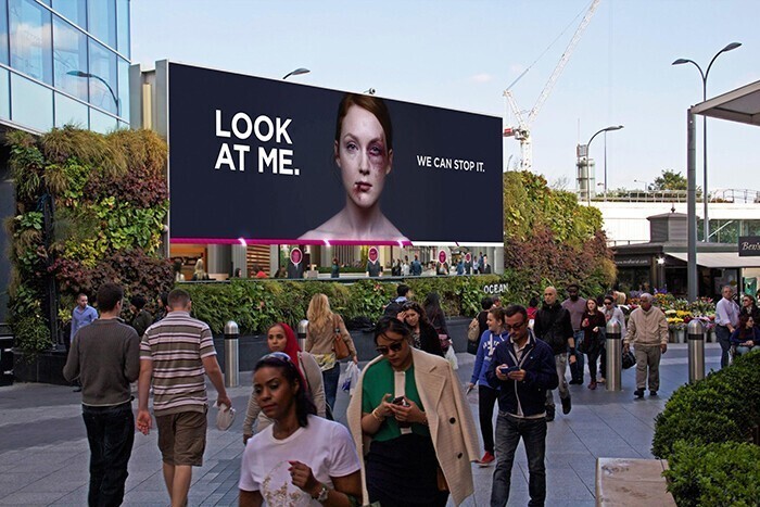 "Посмотри на меня" - кампания помощи женщинам, пострадавшим от домашнего насилия
