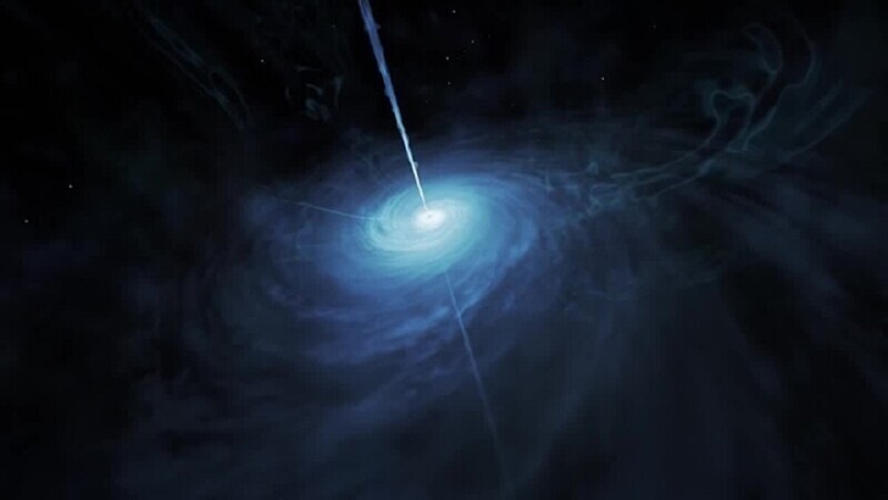 Астрономы обнаружили самую далекую черную дыру