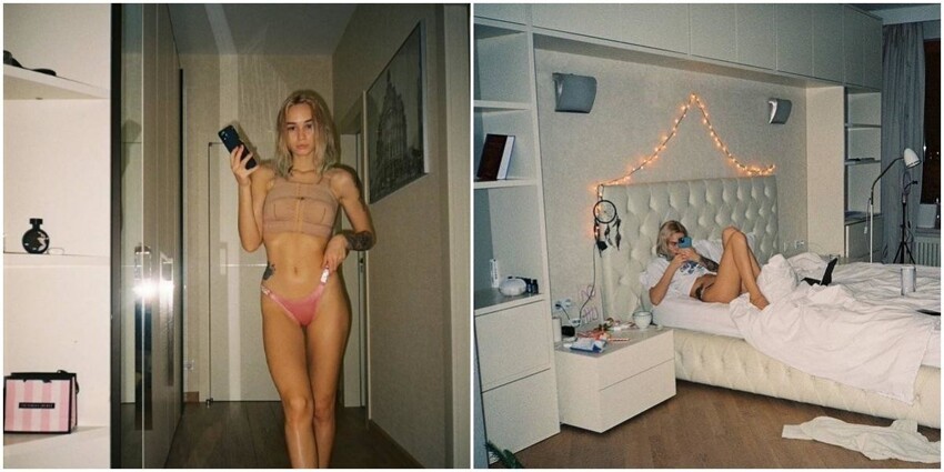 Диана Шурыгина поделилась откровенными домашними фотографиями