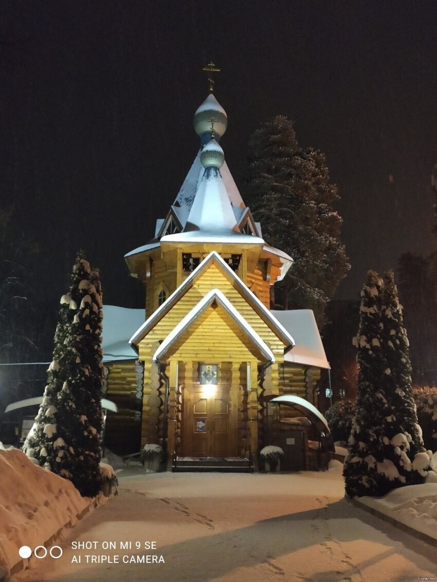 Немного подмосковной зимы с прогулки 