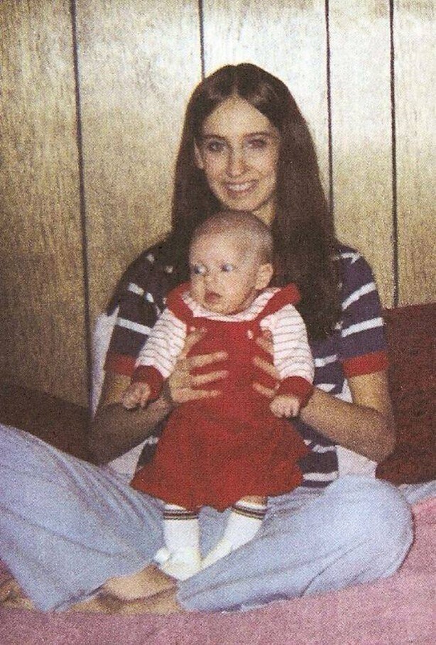 Эминем с мамой, 1973 год