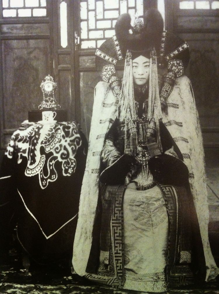 Халхинская дворянка из Монголии, 1908