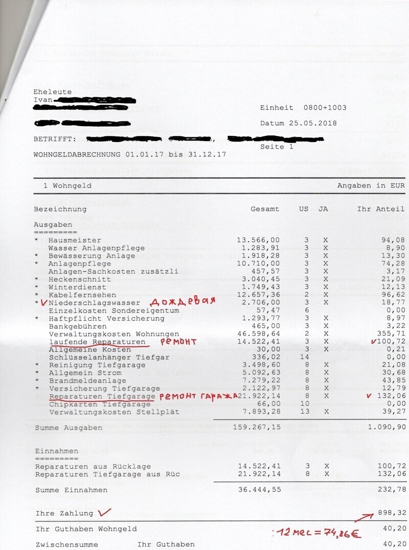 Немного о нашей жизни в Германии