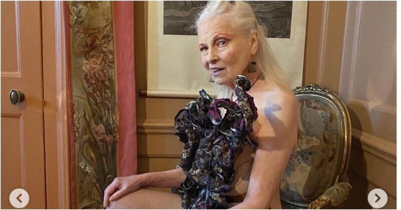 79-летняя законодательница моды разделась в борьбе за сохранение природы