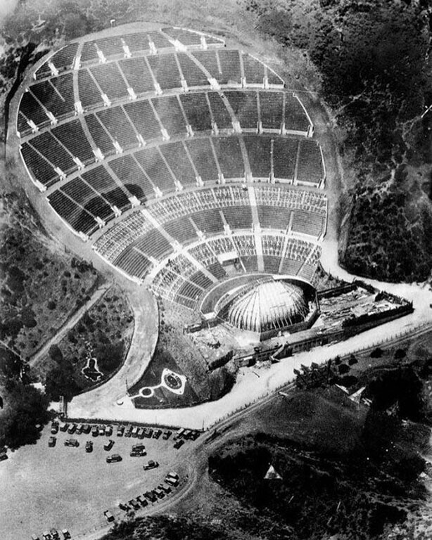 Концертный зал Голливуд-боул, Калифорния, 1929 год