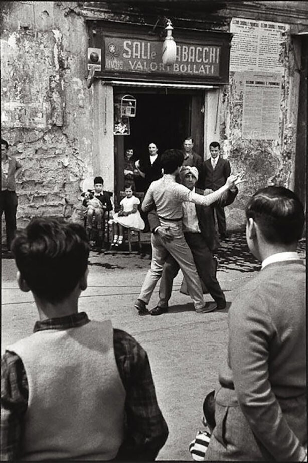 Уличный театр, 1956 год, Неаполь