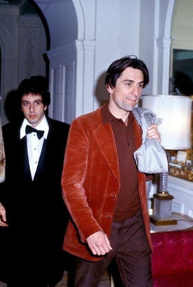 Аль Пачино и Роберт Де Ниро, 1980 год