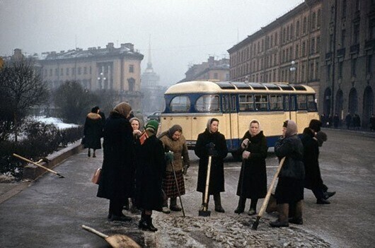 Советская оттепель в колоритных фотографиях Джерри Кука