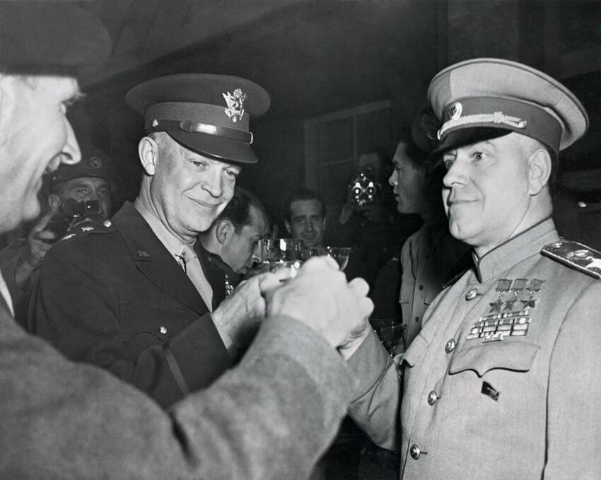  Американский генерал на Параде Победы 1945 года