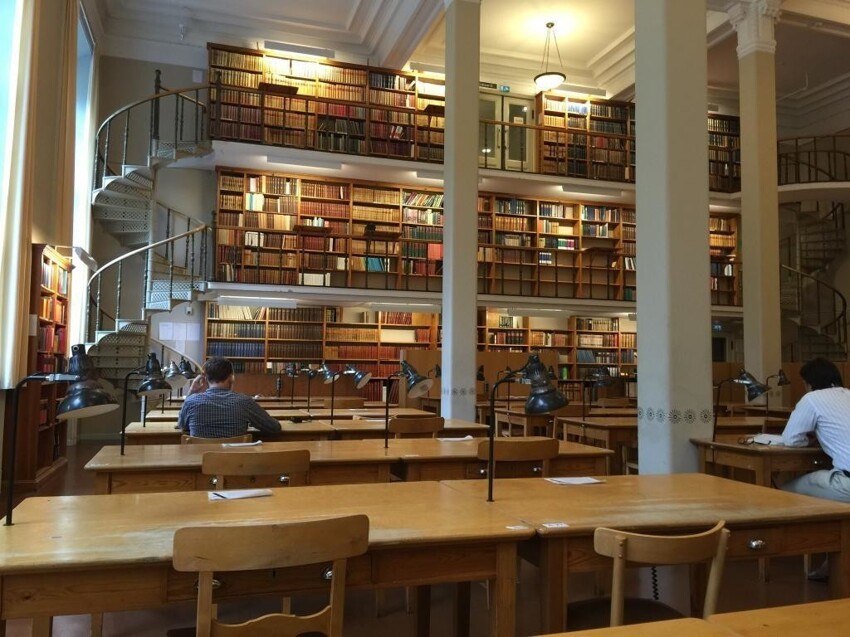 Университетская библиотека Каролины Редивива, Уппсала, Швеция