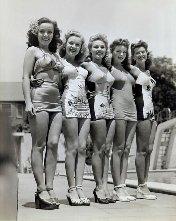 Пляжная мода, 1940 год
